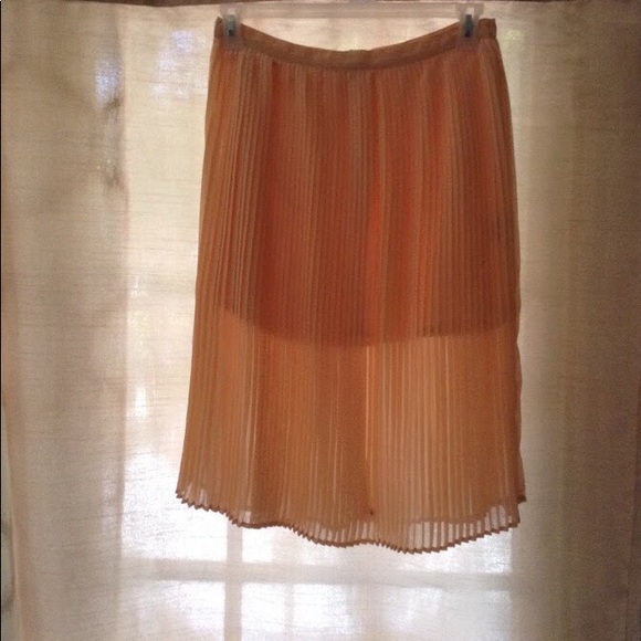 💖Peach Pleaded Skirt💖 - Picture 7 of 14